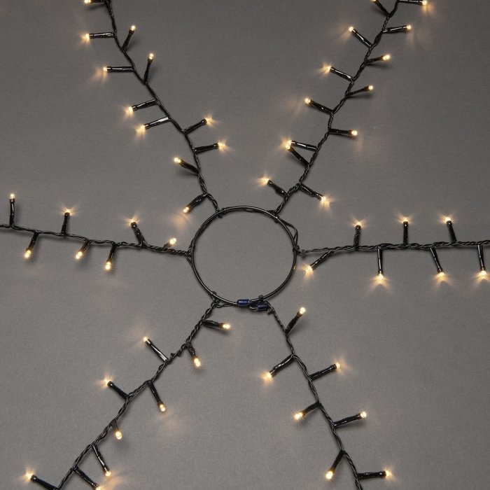 Konstsmide Konstsmide kerstverlichting - LED boommantel voor buiten met 660 frosted LEDs - zeer warm wit 7,40 meter