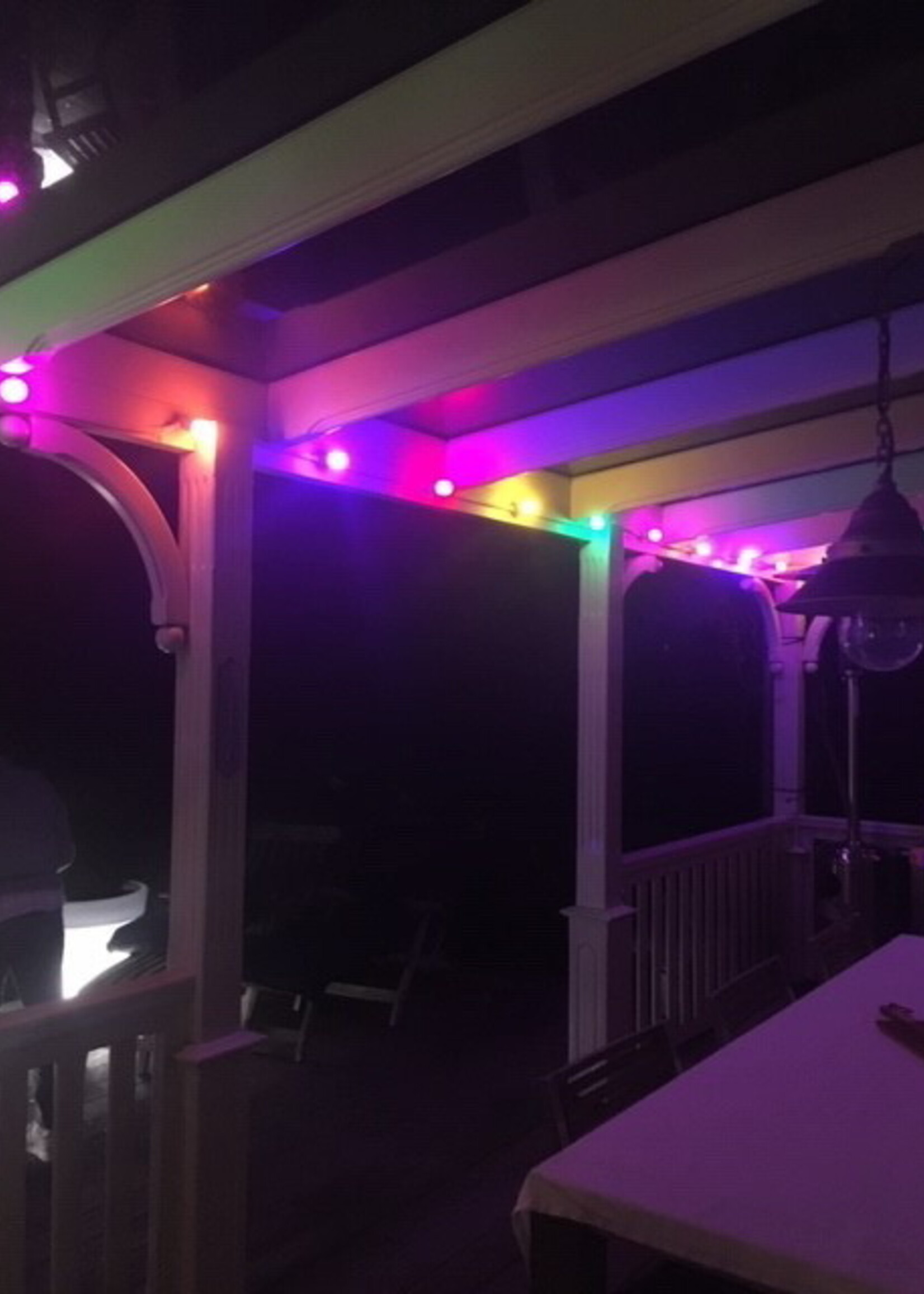 Amlux Set 40 gekleurde LED lampen - 5 kleuren