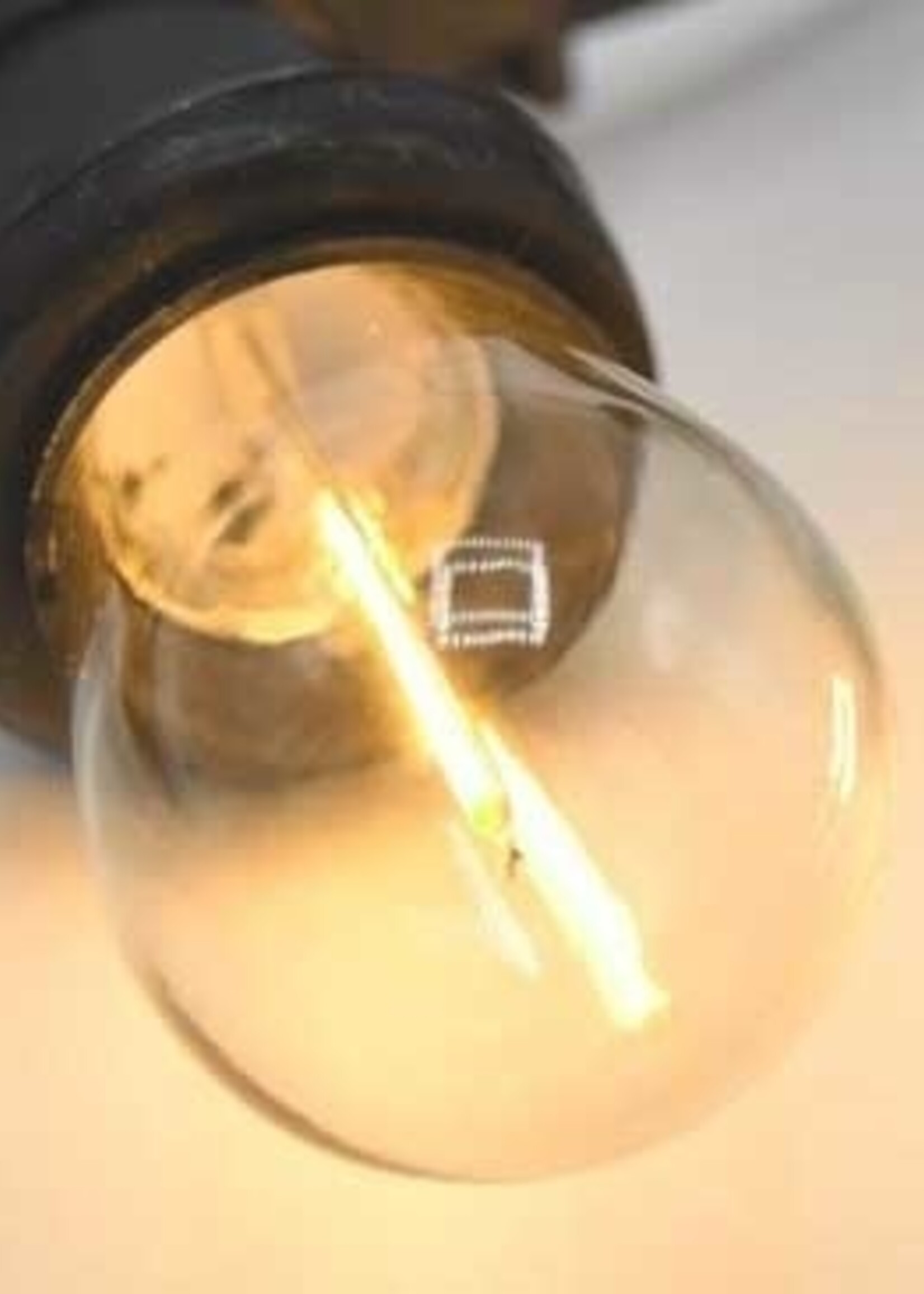 Amlux LED Filament kogellamp 1W - transparant - 2700K