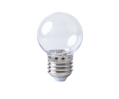 LED kogellamp 2W - transparante kap - E27 warm wit - Dimbaar