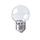 LED kogellamp - 2W - warm wit - transparante kap - E27 2700K