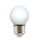 LED kogellamp - 1W - witte kap - E27 2200K - Dimbaar