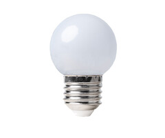 LED kogellamp 1W - matte kap - E27 warm wit