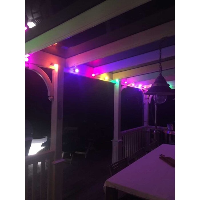 Amlux Set 5 gekleurde golfbal LED lampen - 5 kleuren