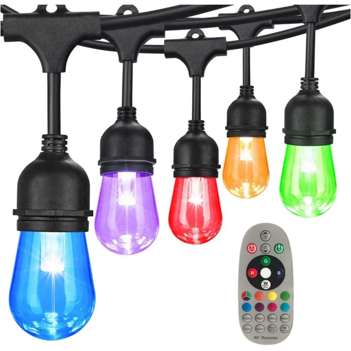 Amlux Smart decoratieve lichtslinger 7,5 Meter met 12 LED lampen - afstandsbediening