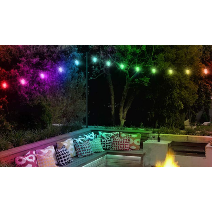 Amlux Smart decoratieve lichtslinger 7,5 Meter met 12 LED lampen - afstandsbediening