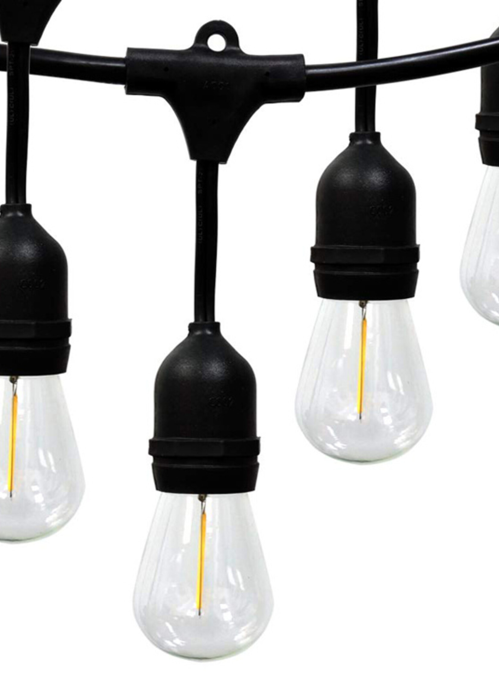 Amlux Lichtsnoer 15 meter met 24 LED lampen  - 2700K