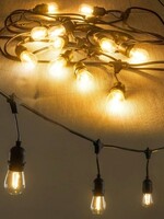 Amlux Lichtsnoer 15 meter met 15 LED lampen  - 2200K