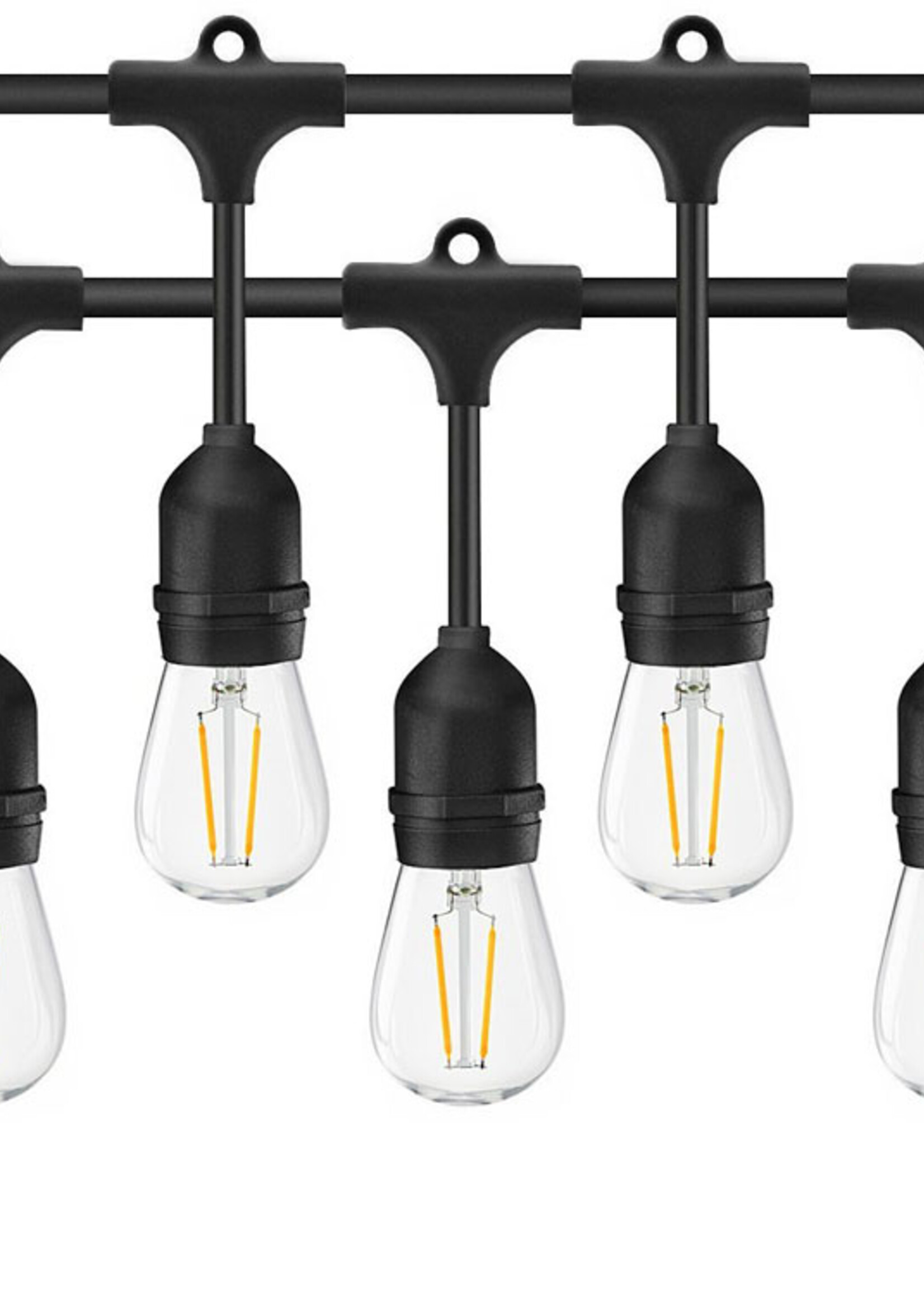 Amlux Lichtsnoer 10 meter met 20 LED lampen  - 2700K