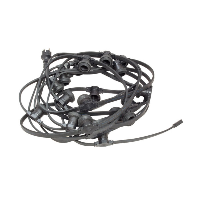 Amlux Complete kabel van 100 meter met 100 fittingen zonder LED lampen