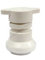 Amlux IP44 waterdichte prikfitting - E27 wit per 5 stuks