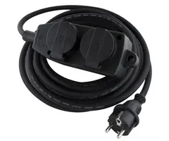 verlengblok stekkerdoos 4-weg