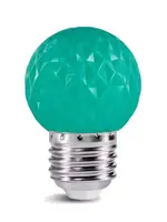 Amlux LED golfbal kogellamp - Groen 1W E27 Dimbaar