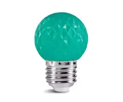 Amlux LED golfbal kogellamp - Groen 1W E27 Dimbaar