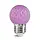 LED golfbal kogellamp - Roze 1W E27 Dimbaar