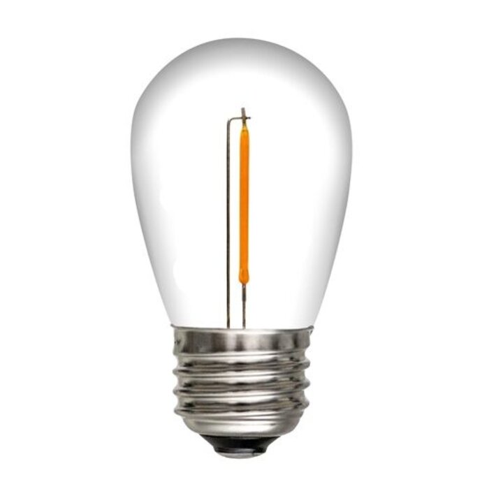 Amlux LED Filament lamp 1W - transparant - 2700K