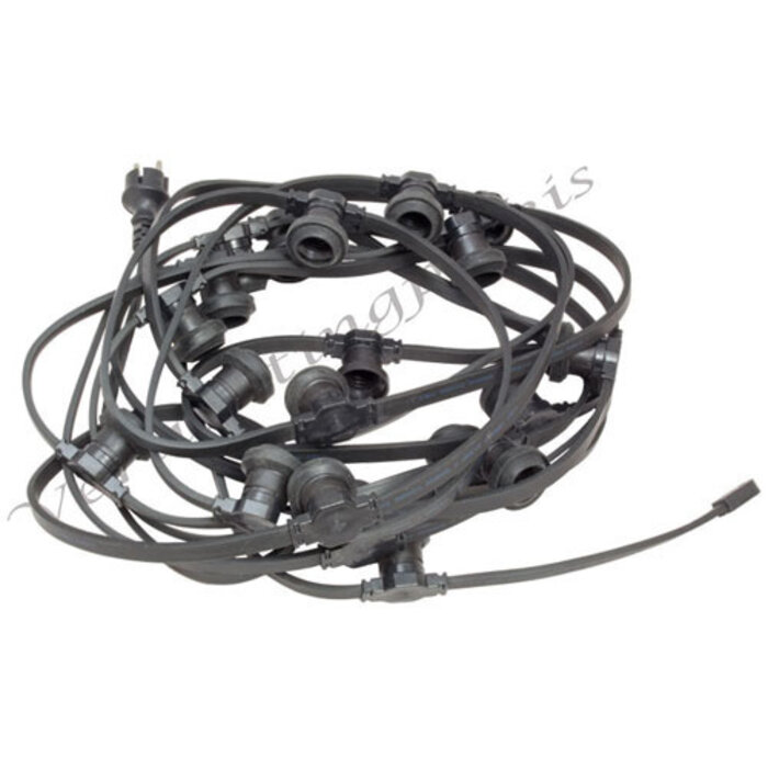 Amlux prikkabel 35 meter met 70 fittingen