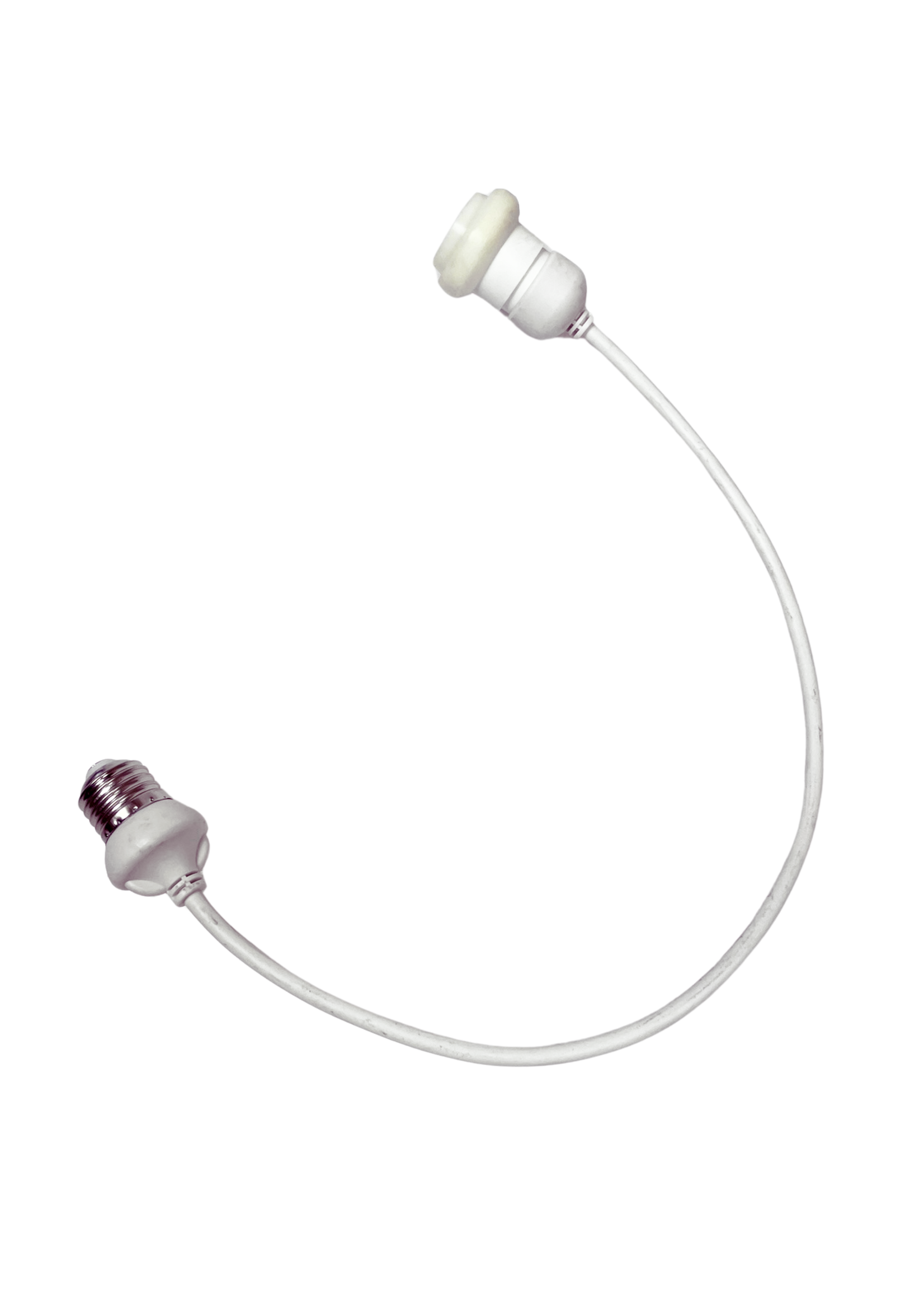 Amlux Hangende fitting E27 - Zwart - 25CM