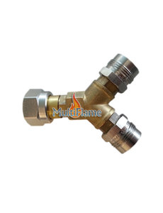  Y-splitter M24 wartel x M24 buiten