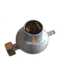  10 standen gasdrukregelaar 50 - 150 mbar