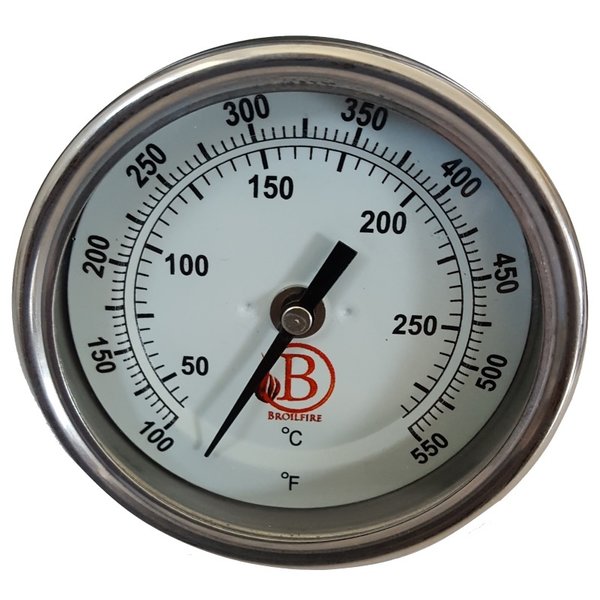 Broilfire Thermometers t.b.v. Oklahoma BBQ Smoker