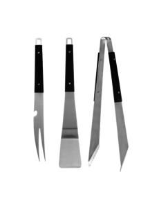 Mustang 3 delig BBQ tool set special