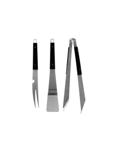 Mustang 3 delig BBQ tool set special