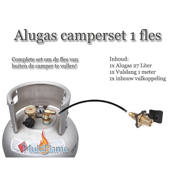 Alugas Multivalve LPG gasfles gasdamptank