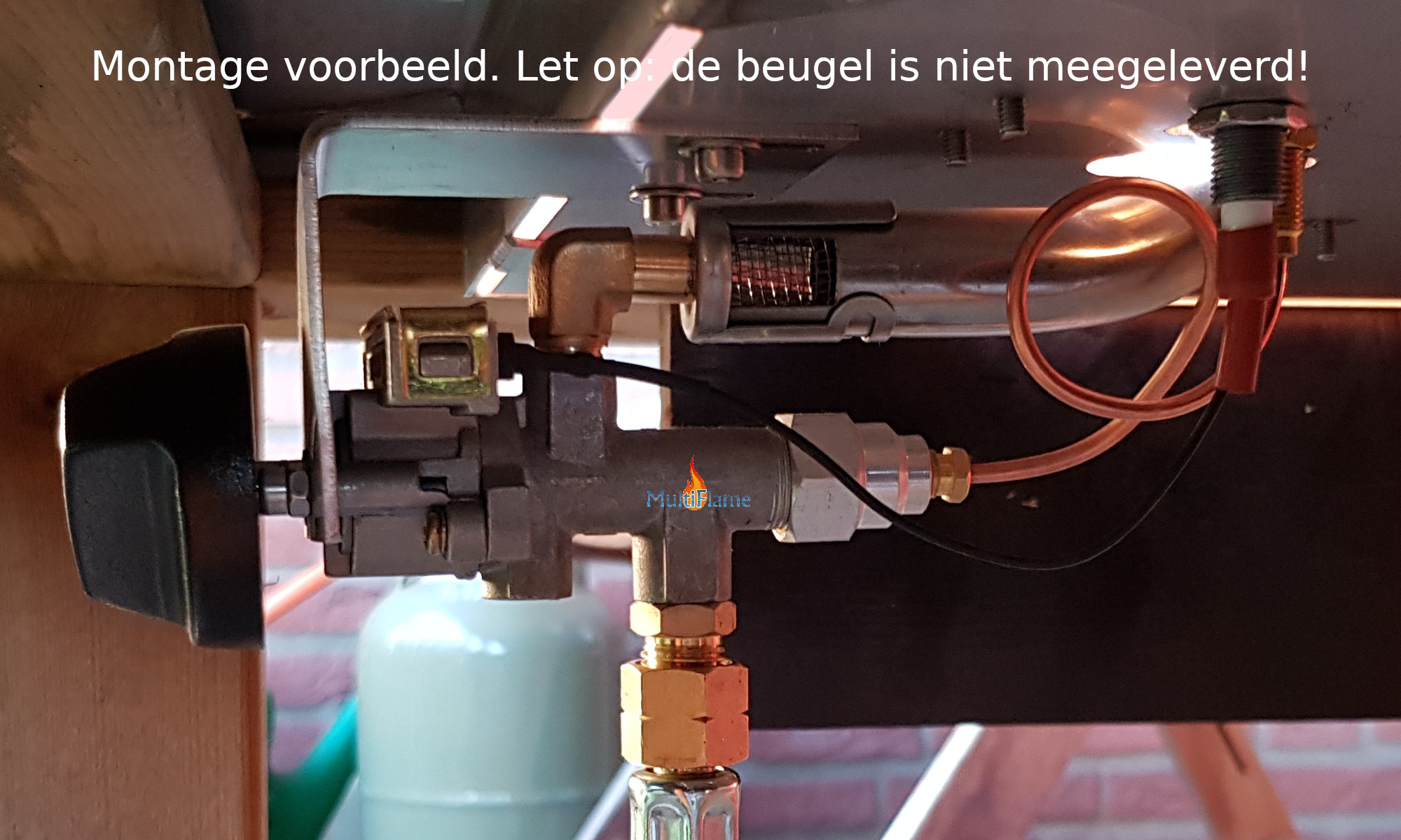 rotatie Biscuit Mark RVS vierkante universele vuurtafel brander set - Gasproducten.nl