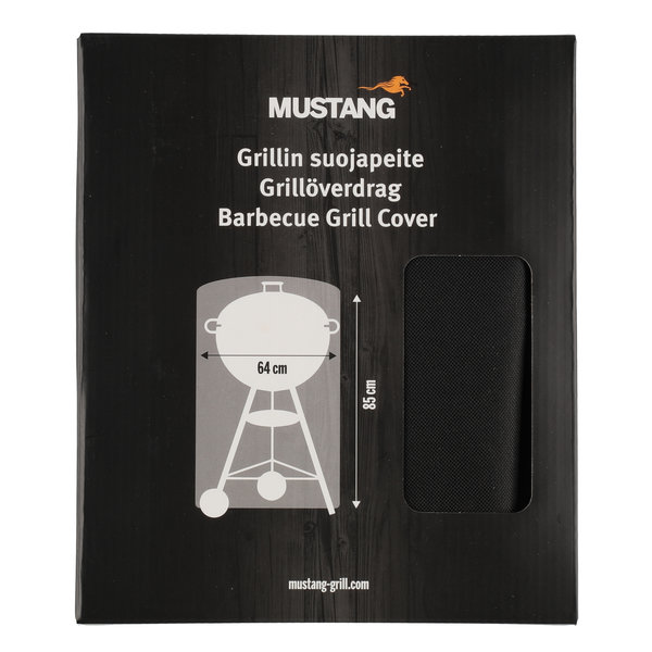 Mustang Mustang Houtskool Bbq Beschermhoes 64 Cm