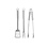 Mustang Mustang Bbq Set Tools 3 Stuks