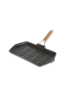 Mustang gietijzeren grill pan met steel