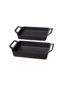 Mustang Set van 2 bbq / oven schalen