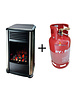  Manhattan design mobiele gaskachel + LPG gasfles