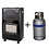 Gaskachel Compact + lpg gasfles