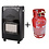 Gaskachel Compact + lpg gasfles