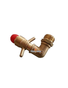  Haakse verloop adapter - Pol wartel x shell buiten