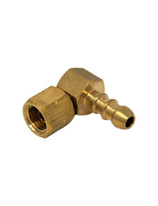  Haakse koppeling 1/4 links X slangtule