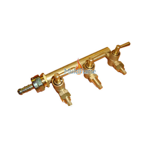 Regelkraan Tripatte gaskomfoor 3 kraans