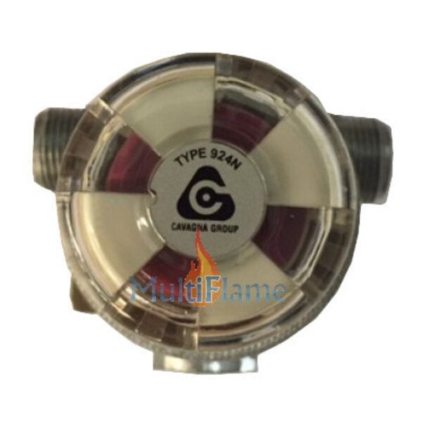 Gasdrukregelaar met automatische omschakelaar 30 mbar - DUBBEL Membraan