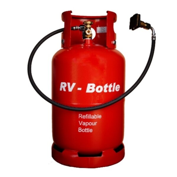 RV Bottle LPG gasfles 26.5 Liter. ( Laatste variant 2023 )
