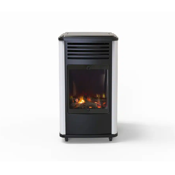 Manhattan design mobiele gaskachel werkzaam op flessengas