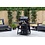 Sahara Storm Gasbarbecue – 2 branders – Gietijzer & aluminium – Met grillrooster, vetopvang en wielen – Compact & krachtig – Zwart/Zilver