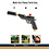 propatech Pyro Grill Gun - Heetstoker voor BBQ of kampvuur - compleet met 1 gasfles en statief