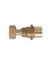 propatech Universele DIN/Shell gasfles vuladapter – 21,8 mm linkse draad – massief messing