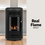 propatech Propatech gaskachel – 3400 watt – Mobiele Verwarming met Houtblok-effect – Propaan - compleet met 30 mbar Slangset & Gasdrukregelaar