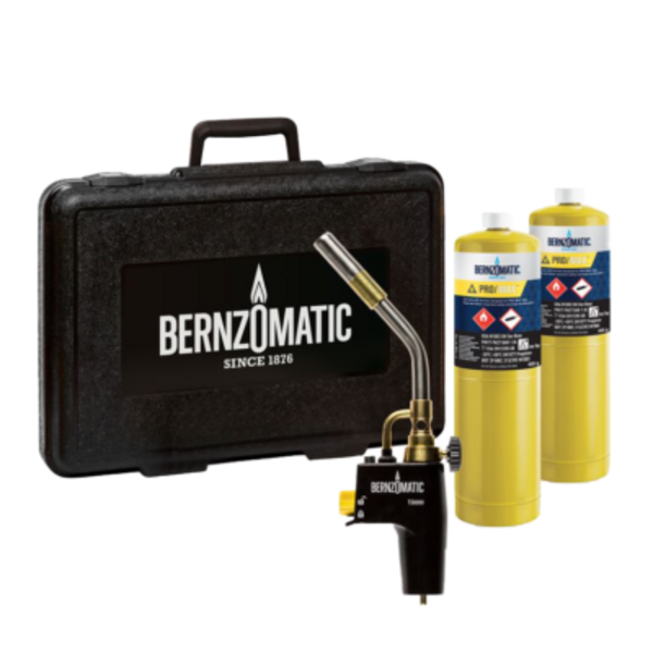 Bernzomatic Bernzomatic TS8000 Premium brandervoorstuk met piëzo en “Ultra Swirl” vlam – regelbare soldeerbrander – geschikt voor sous-vide
