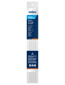 Bernzomatic Hardsoldeerstaaf  Koper/RVS met flux mantel – 4 stuks