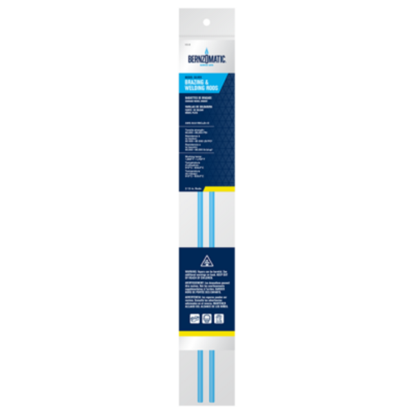 Bernzomatic Bernzomatic Hardsoldeerstaaf met flux-mantel Nikkel/Silver – 2 stuks – NS3