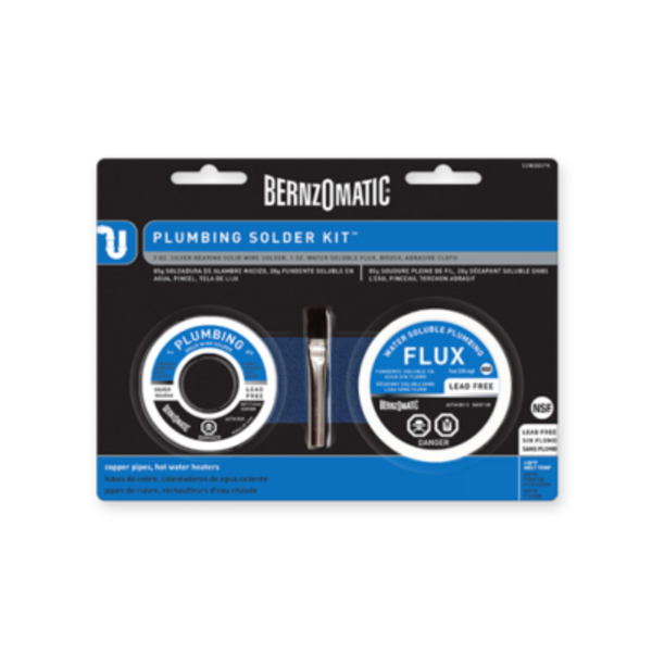 Bernzomatic Bernzomatic soldeerset SSW300PK voor “Sanitaire” toepassingen – Soldeerdraad en flux